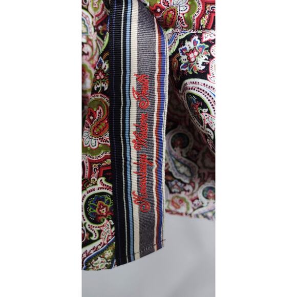 Robert Graham Men's XL Button-Down Shirt Classic Fit Paisley - Picture 10 of 16